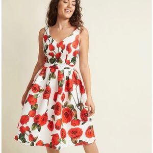 Modcloth Chi Chi London High Tea Time Floral Dress